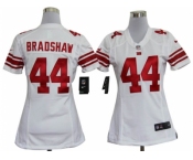 nike women nfl jerseys New York Giants #44 Ahmad Bradshaw White [nike]
