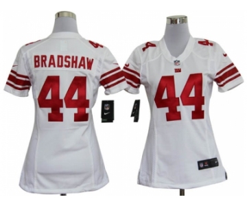 nike women nfl jerseys New York Giants #44 Ahmad Bradshaw White [nike]