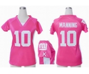 nike women nfl jerseys new york giants #10 manning pink[draft him ii top]