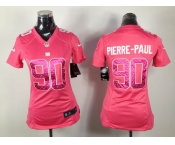 nike women nfl jerseys new york giants #90 pierre.paul pink[nike]