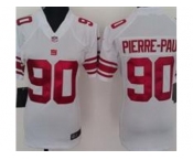 nike women nfl jerseys new york giants #90 pierre.paul white[nike]
