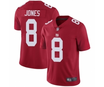 Youth New York Giants #8 Daniel Jones Red Alternate Vapor Untouchable Limited Player Football Jersey
