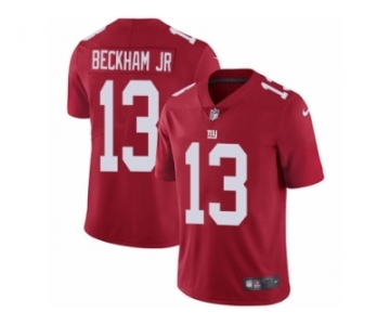 Youth Nike New York Giants #13 Odell Beckham Jr Vapor Untouchable Limited Red Alternate NFL Jersey