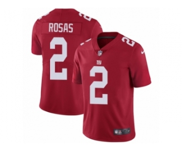 Youth Nike New York Giants #2 Aldrick Rosas Red Alternate Vapor Untouchable Limited Player NFL Jersey