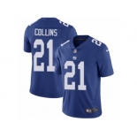 Youth Nike New York Giants #21 Landon Collins Vapor Untouchable Limited Royal Blue Team Color NFL Jersey
