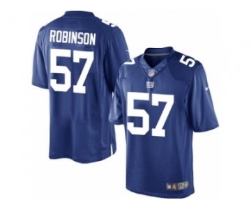 Youth Nike New York Giants #57 Keenan Robinson Limited Royal Blue Team Color NFL Jersey