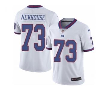 Youth Nike New York Giants #73 Marshall Newhouse Limited White Rush NFL Jersey