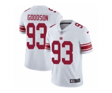Youth Nike New York Giants #93 B.J. Goodson White Vapor Untouchable Limited Player NFL Jersey