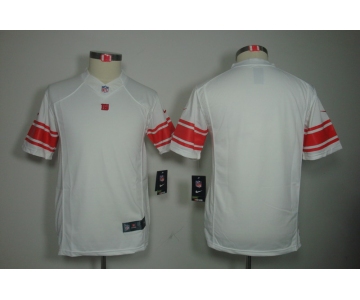 nike youth nfl jerseys new york giants blank white[nike]