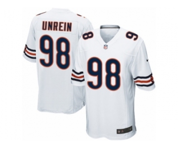 Men Nike Chicago Bears #98 Mitch Unrein Game White NFL Jersey