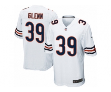 Men's Nike Chicago Bears #39 Jacoby Glenn Game White NFL Jersey