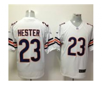 nike nfl jerseys chicago bears #23 hester white[game]