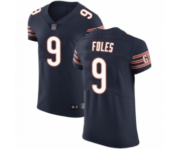 Men Nick #9 Foles Chicago Bears Men's Elite Team Color Vapor Untouchable Jersey - Navy