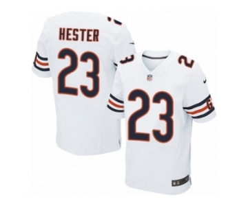 Men's Nike Chicago Bears #23 Devin Hester Elite White NFL Jersey
