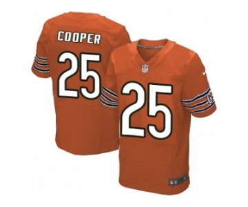 Men's Nike Chicago Bears #25 Marcus Cooper Elite Orange Alternate NFL Jersey
