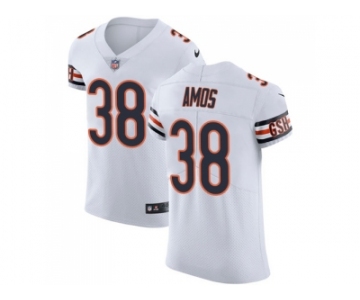 Nike Chicago Bears #38 Adrian Amos White Men Stitched NFL Vapor Untouchable Elite Jersey