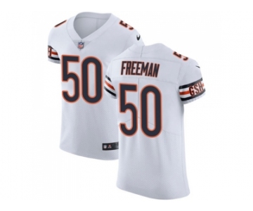 Nike Chicago Bears #50 Jerrell Freeman White Men Stitched NFL Vapor Untouchable Elite Jersey
