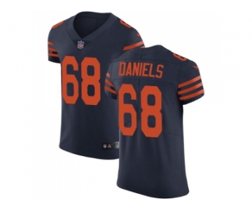 Nike Chicago Bears #68 James Daniels Navy Blue Alternate Men Stitched NFL Vapor Untouchable Elite Jersey