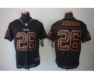 nike nfl jerseys chicago bears #26 jennings black[Elite lights out]
