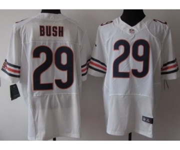 nike nfl jerseys chicago bears #29 bush white[Elite]