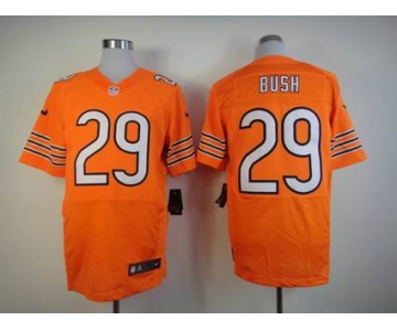 nike nfl jerseys chicago bears #29 sush orange[Elite]