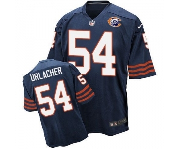nike nfl jerseys chicago bears #54 BRIAN URLACHER Throwback blue[Elite]