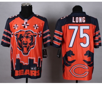 nike nfl jerseys chicago bears #75 long [Elite Style Noble Fashion]