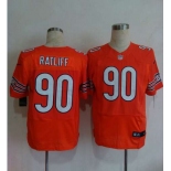 nike nfl jerseys chicago bears #90 ratliff orange[Elite][ratliff]