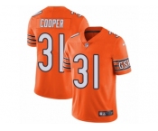 Men Nike Chicago Bears #31 Marcus Cooper Limited Orange Rush Vapor Untouchable NFL Jersey