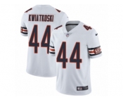 Men Nike Chicago Bears #44 Nick Kwiatkoski White Vapor Untouchable Limited Player NFL Jersey