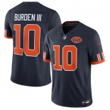 Men's Chicago Bears #10 Luther Burden III Navy 2026 F.U.S.E. Rivalries Collection Limited Football Stitched Jersey Men's Chicago Bears #10 Luther Burden III Navy 2026 F.U.S.E. Rivalries Collection Limited Football Stitched Jersey