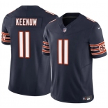 Men's Chicago Bears #11 Case Keenum Navy 2025 F.U.S.E. Vapor Untouchable Limited Football Stitched Jersey