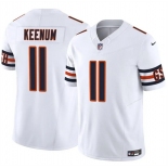 Men's Chicago Bears #11 Case Keenum White 2025 F.U.S.E. Vapor Untouchable Limited Football Stitched Jersey