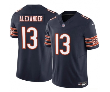Men's Chicago Bears #13 Maurice Alexander Navy 2025 F.U.S.E. Vapor Untouchable Limited Football Stitched Jersey