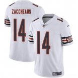 Men's Chicago Bears #14 Olamide Zaccheaus White 2025 Vapor Football Stitched Jersey
