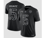 Men's Chicago Bears #15 Rome Odunze Black 2026 F.U.S.E. Salute to Service Limited Football Stitched Jersey Men's Chicago Bears #15 Rome Odunze Black 2026 F.U.S.E. Salute to Service Limited Football Stitched Jersey