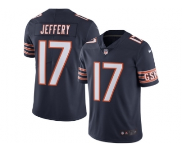 Men's Chicago Bears #17 Alshon Jeffery Nike Navy Color Rush Limited Jersey