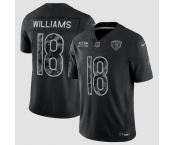 Men's Chicago Bears #18 Caleb Williams Black 2026 F.U.S.E. Salute to Service Limited Football Stitched Jersey Men's Chicago Bears #18 Caleb Williams Black 2026 F.U.S.E. Salute to Service Limited Football Stitched Jersey