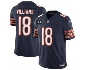 Men's Chicago Bears #18 Caleb Williams Navy 2026 F.U.S.E. With 3-star C Patch Vapor Untouchable Limited Football Stitched Jersey Men's Chicago Bears #18 Caleb Williams Navy 2026 F.U.S.E. With 3-star C Patch Vapor Untouchable Limited Football Stitched Jersey
