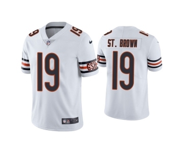 Men's Chicago Bears #19 Equanimeous St. Brown White Vapor untouchable Limited Stitched Jersey