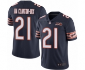 Men's Chicago Bears #21 Ha Clinton-Dix Navy Blue Team Color 100th Season Limited Football Jersey