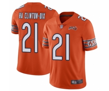 Men's Chicago Bears #21 Ha Clinton-Dix Orange Alternate 100th Season Limited Football Jersey