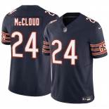 Men's Chicago Bears #24 Nick McCloud Navy 2025 F.U.S.E. Vapor Untouchable Limited Football Stitched Jersey