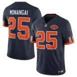Men's Chicago Bears #25 Kyle Monangai Navy 2026 F.U.S.E. Rivalries Collection Limited Football Stitched Jersey Men's Chicago Bears #25 Kyle Monangai Navy 2026 F.U.S.E. Rivalries Collection Limited Football Stitched Jersey