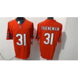 Men's Chicago Bears #31 Dillon Thieneman Orange 2026 F.U.S.E. Vapor Untouchable Limited Football Stitched Jersey Men's Chicago Bears #31 Dillon Thieneman Orange 2026 F.U.S.E. Vapor Untouchable Limited Football Stitched Jersey