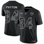Men's Chicago Bears #34 Walter Payton Black 2026 F.U.S.E. Salute to Service Limited Football Stitched Jersey Men's Chicago Bears #34 Walter Payton Black 2026 F.U.S.E. Salute to Service Limited Football Stitched Jersey