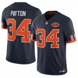 Men's Chicago Bears #34 Walter Payton Navy 2026 F.U.S.E. Rivalries Collection Limited Football Stitched Jersey