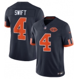 Men's Chicago Bears #4 D'Andre Swift Navy 2026 F.U.S.E. Rivalries Collection Limited Football Stitched Jersey Men's Chicago Bears #4 D'Andre Swift Navy 2026 F.U.S.E. Rivalries Collection Limited Football Stitched Jersey