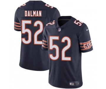 Men's Chicago Bears #52 Drew Dalman Navy 2025 Vapor Football Stitched Jersey