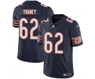 Men's Chicago Bears #62 Joe Thuney Navy 2025 Vapor Football Stitched Jersey
